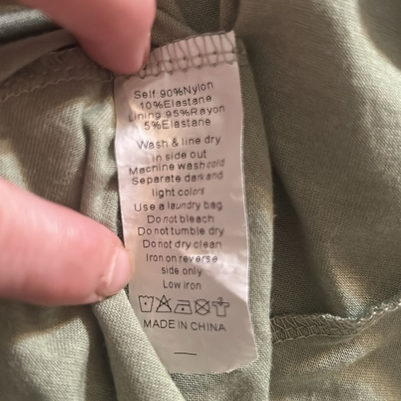 Joyfolie Teal Lace Dress - Picture 11 of 11